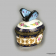 картинка фарфоровая шкатулочка с бабочкой. limoges. франция