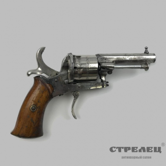 картинка револьвер шпилечный бельгийский системы лефоше 1878 г.