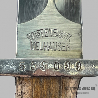 картинка — штык шмидт-рубин образца 1918 года в ножнах. швейцария