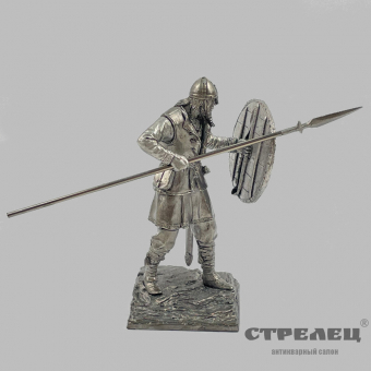 картинка — оловянный солдатик «хирдмен». северные завоеватели. 9-10 вв. 