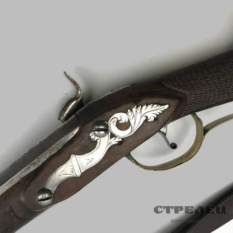 картинка ружьё капсюльное охотничье, середина 19 века