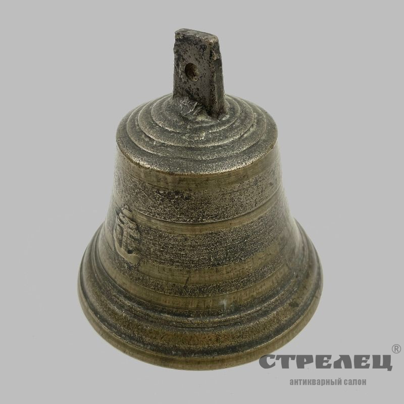 картинка — колокольчик с якорем. российская империя, конец 19 века