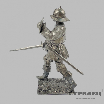 картинка — оловянный солдатик «солдат европейской пехоты, конец 15 века»