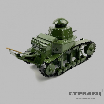 картинка — модель советского лёгкого танка т-18 (мс-1)