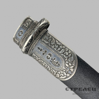 картинка — кинжал кавказский «кама» в серебре