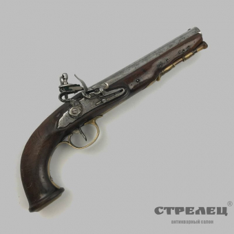 картинка пистолет кремнёвый, французский, 18 век
