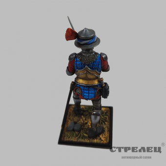 картинка  — оловянный солдатик «наёмник. европейская пехота, конец 15 века»