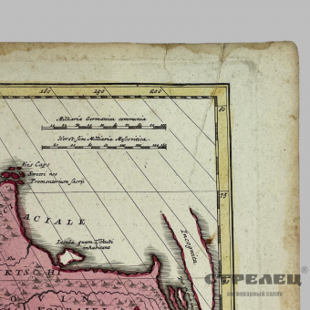 картинка — новейшая генеральная карта российской империи, начало 18 века
