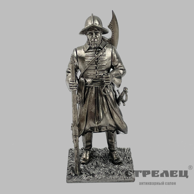 картинка — оловянный  солдатик «солдат выборного полка иноземного строя, 17 век»