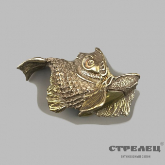 картинка пепельница серебряная «золотая рыбка». фаберже. копия