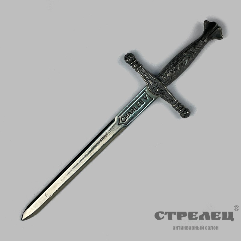картинка — нож для конвертов в виде меча charles v