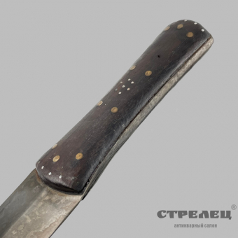картинка — нож «хвост бобра». северная америка, конец 19 века