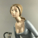 картинка фарфоровая статуэтка «девушка у источника». испания