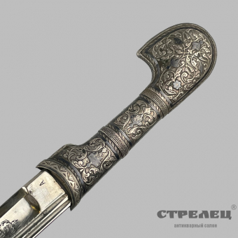 картинка — шашка офицерская кавказского типа. златоуст, конец 19 века