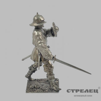 картинка — оловянный солдатик «солдат европейской пехоты, конец 15 века»