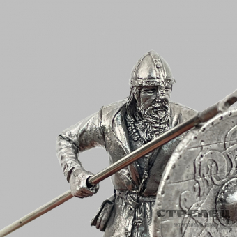 картинка — оловянный солдатик «хирдмен». северные завоеватели. 9-10 вв. 