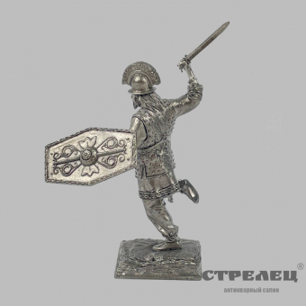 картинка — оловянный солдатик  «кельт в бою. 1-3 век до н.э.»