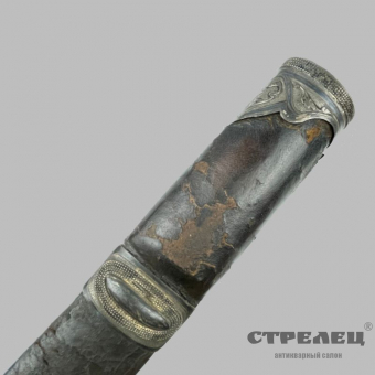 картинка шашка кавказская, украшенный клинок, 19 век