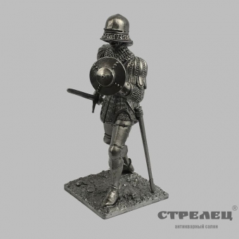 картинка оловянный солдатик «европейский пехотинец 15 века»