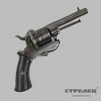 картинка — револьвер шпилечный бельгийский системы лефоше ок. 1877 года