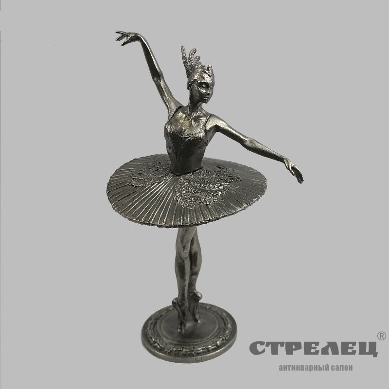 оловянная модель «балерина большого театра. россия»