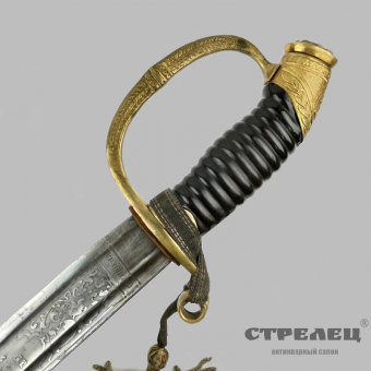 картинка — шашка русская офицерская драгунская образца 1909 года. именная