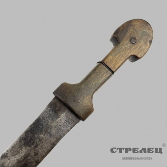 картинка — кинжал казачий, кавказский «кама», начало 20 века