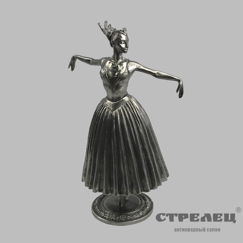 картинка оловянная модель «прима балерина большого театра. россия»