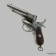 картинка револьвер бельгийский системы лефоше, шпилечный