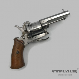 картинка револьвер шпилечный лефоше, американская модель 1878 года 