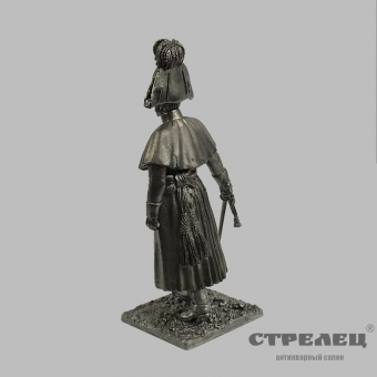 картинка оловянный солдатик «обер-офицер» армия россии 1812-14 гг