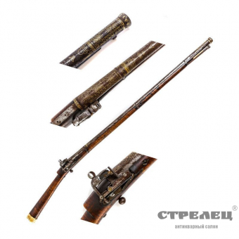 картинка Черкесское ружье с кремневым замком, 18-19 вв. 