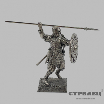 картинка — оловянный солдатик. викинги. хирдмен в бою, 9-10 век