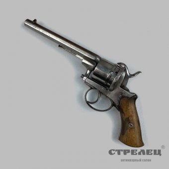 картинка — револьвер бельгийский системы лефоше 1860-1877 гг.