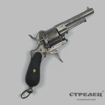 картинка револьвер шпилечный, французский, лефоше, 1860/1877 гг.
