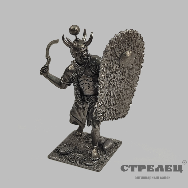 картинка — оловянный солдатик «ликийский воин. троянская война»