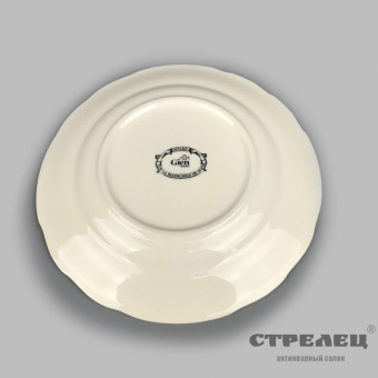картинка тарелки фарфоровые 6 шт. gien. франция