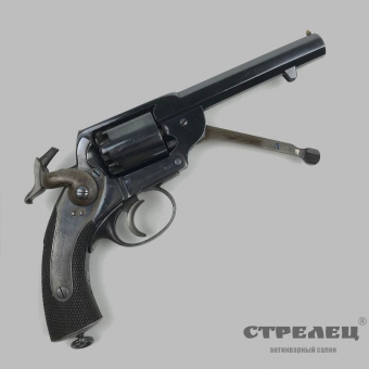 картинка капсюльный револьвер дж.керра образца 1855 года. англия