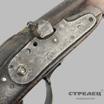 картинка — пистолет русский, капсюльный. тула, 1826 год