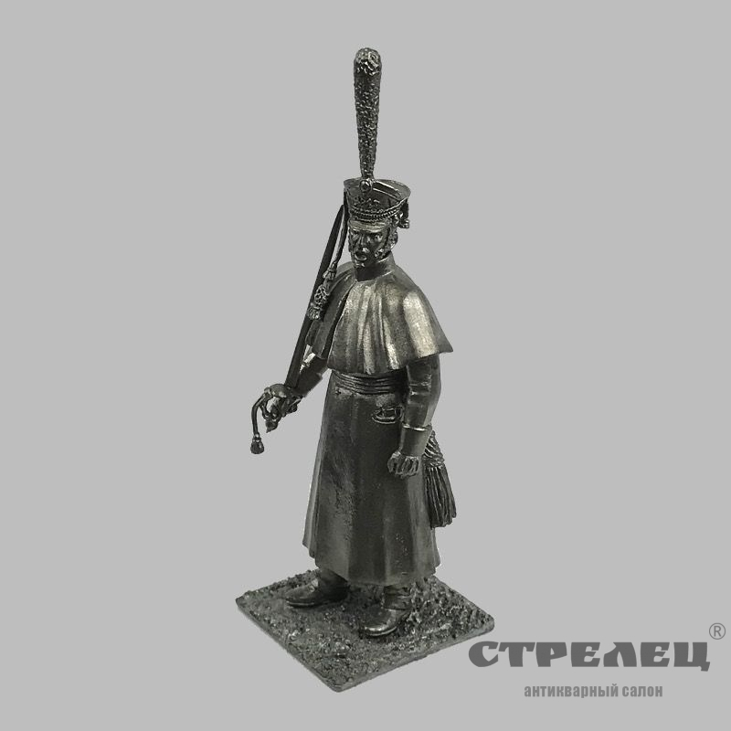 картинка оловянный солдатик «обер-офицер в шеренге»